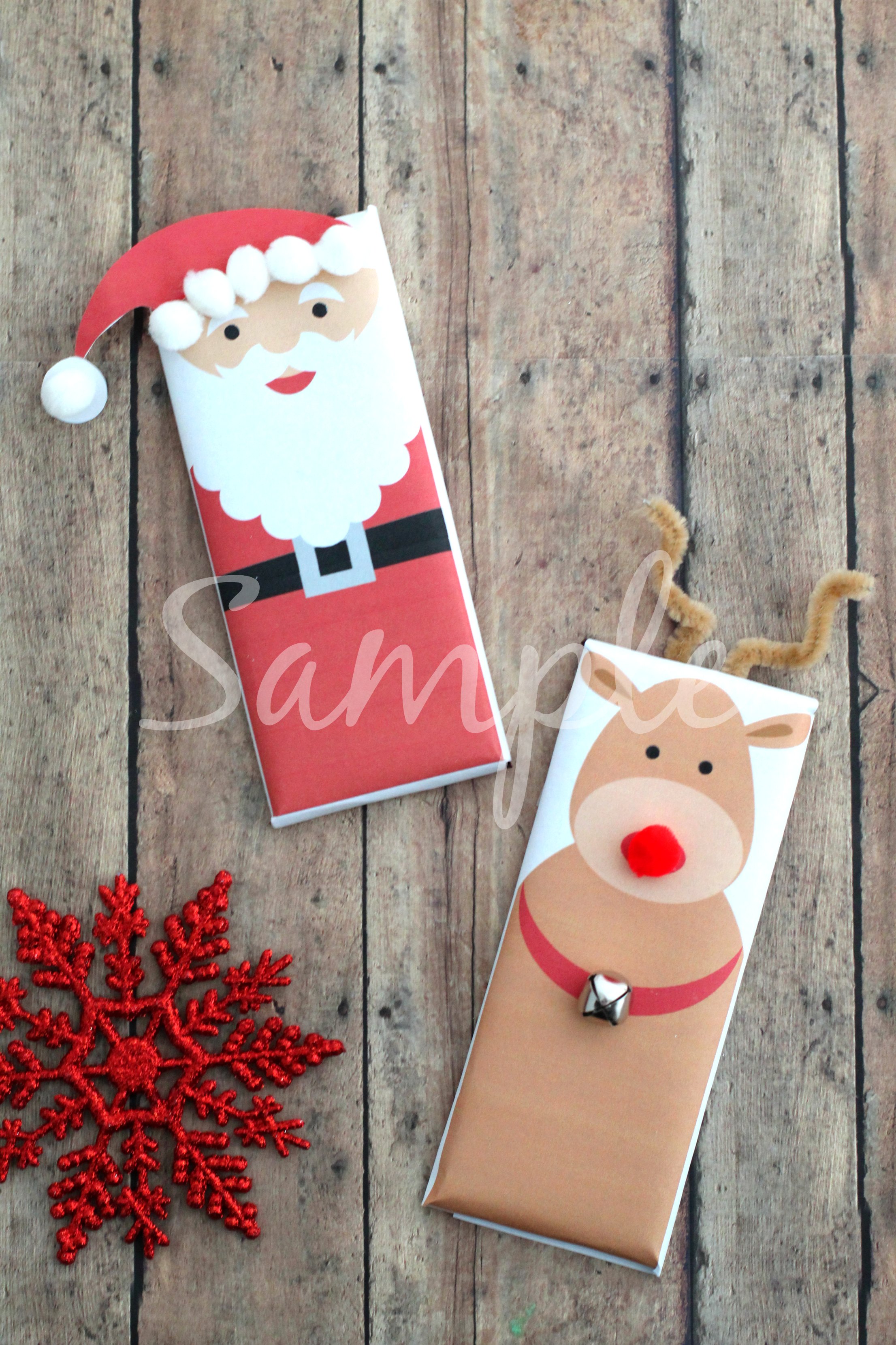 Christmas Candy Bar Wrapper Printables 5