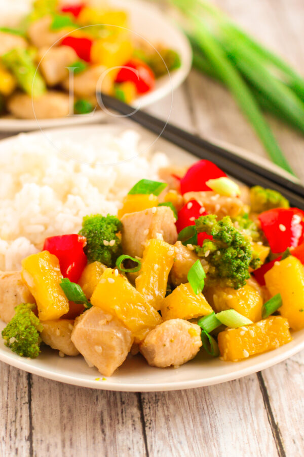 20 Minute Pineapple Chicken - Set 3 of 6