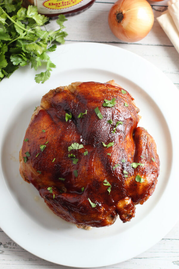 Crockpot BBQ Whole Chicken - Set 6 of 6