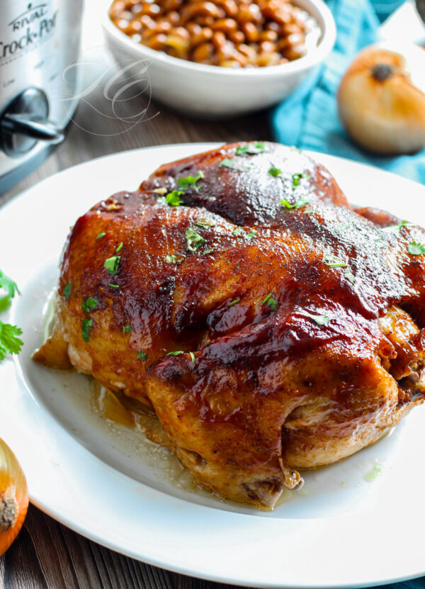 Crockpot BBQ Whole Chicken - Set 3 of 6