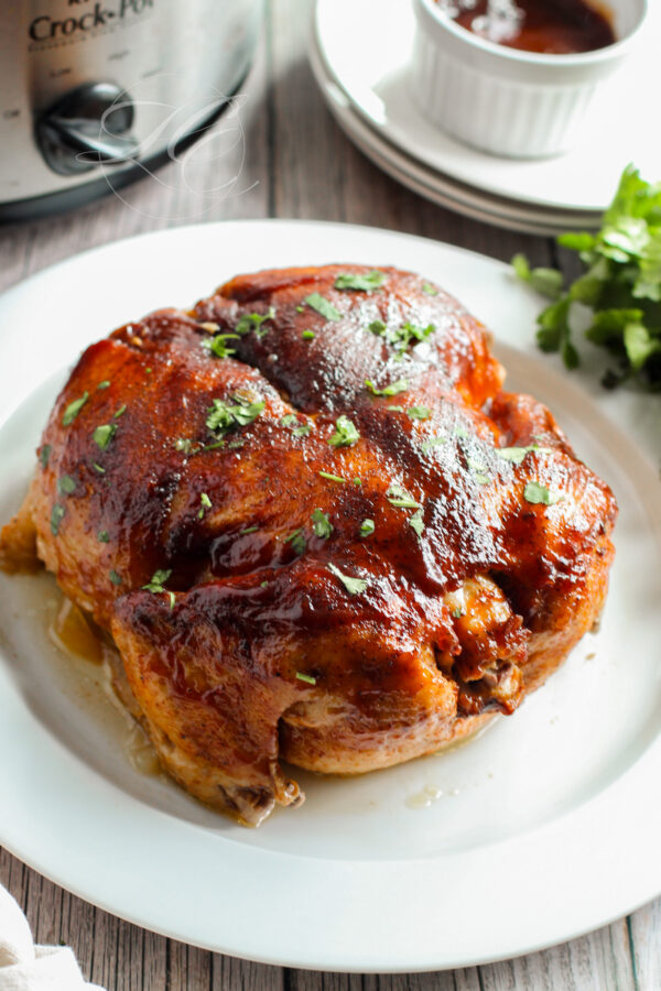 Crockpot BBQ Whole Chicken - Set 4 of 6