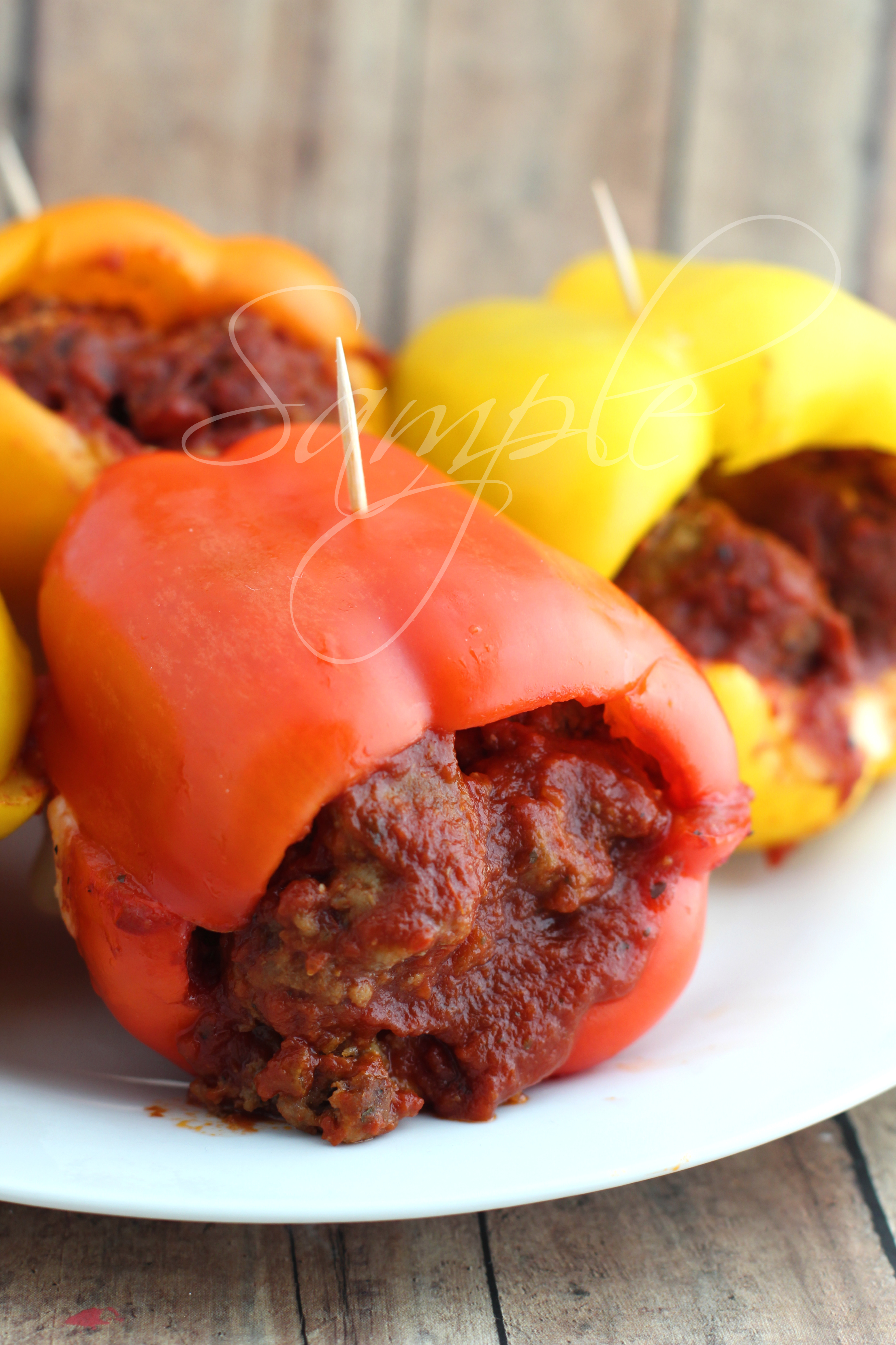 Keto Bell Pepper Meatball Subs 2