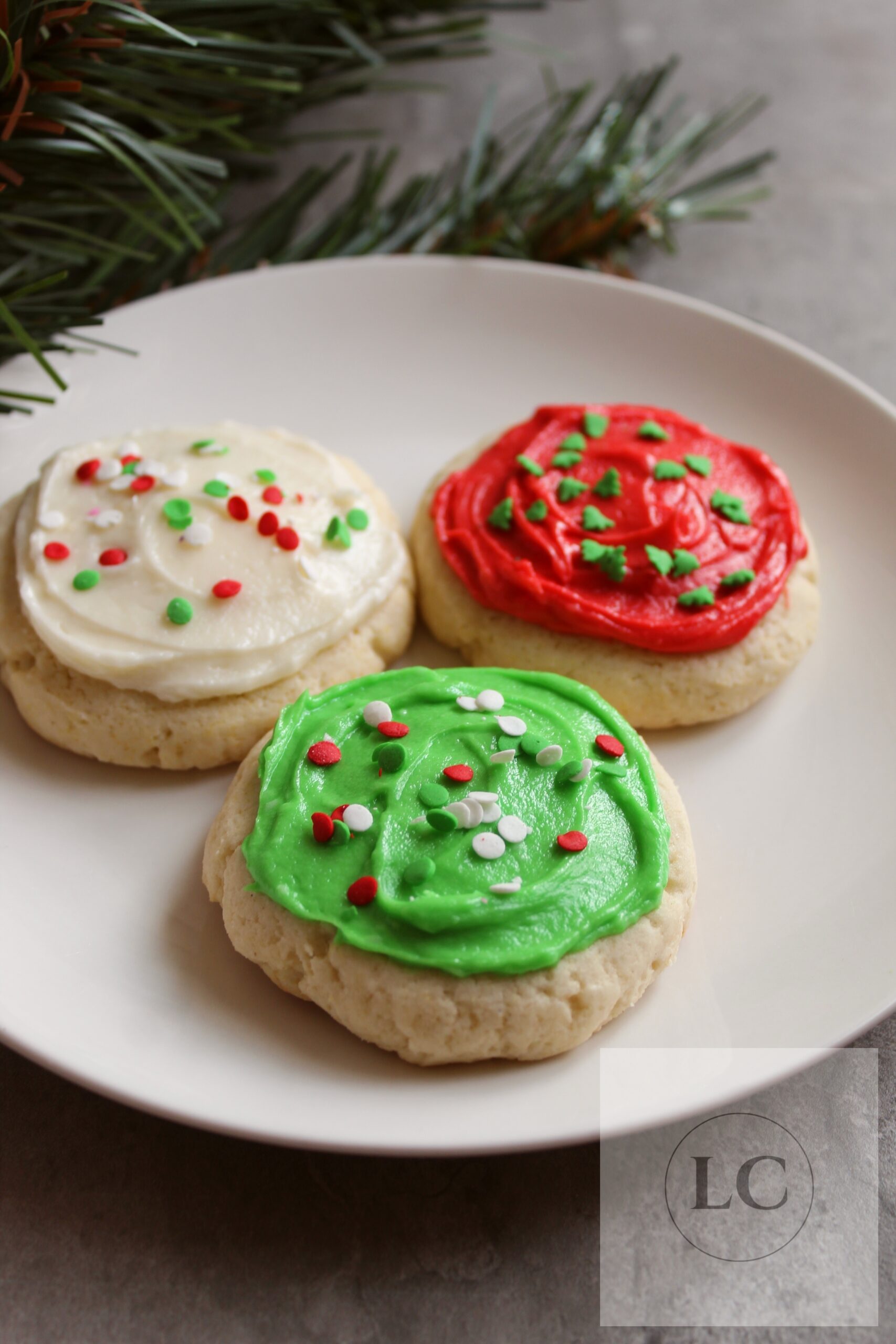 Christmas Lofthouse Style Frosted Sugar Cookies (Gluten Free) 2 - Image 8