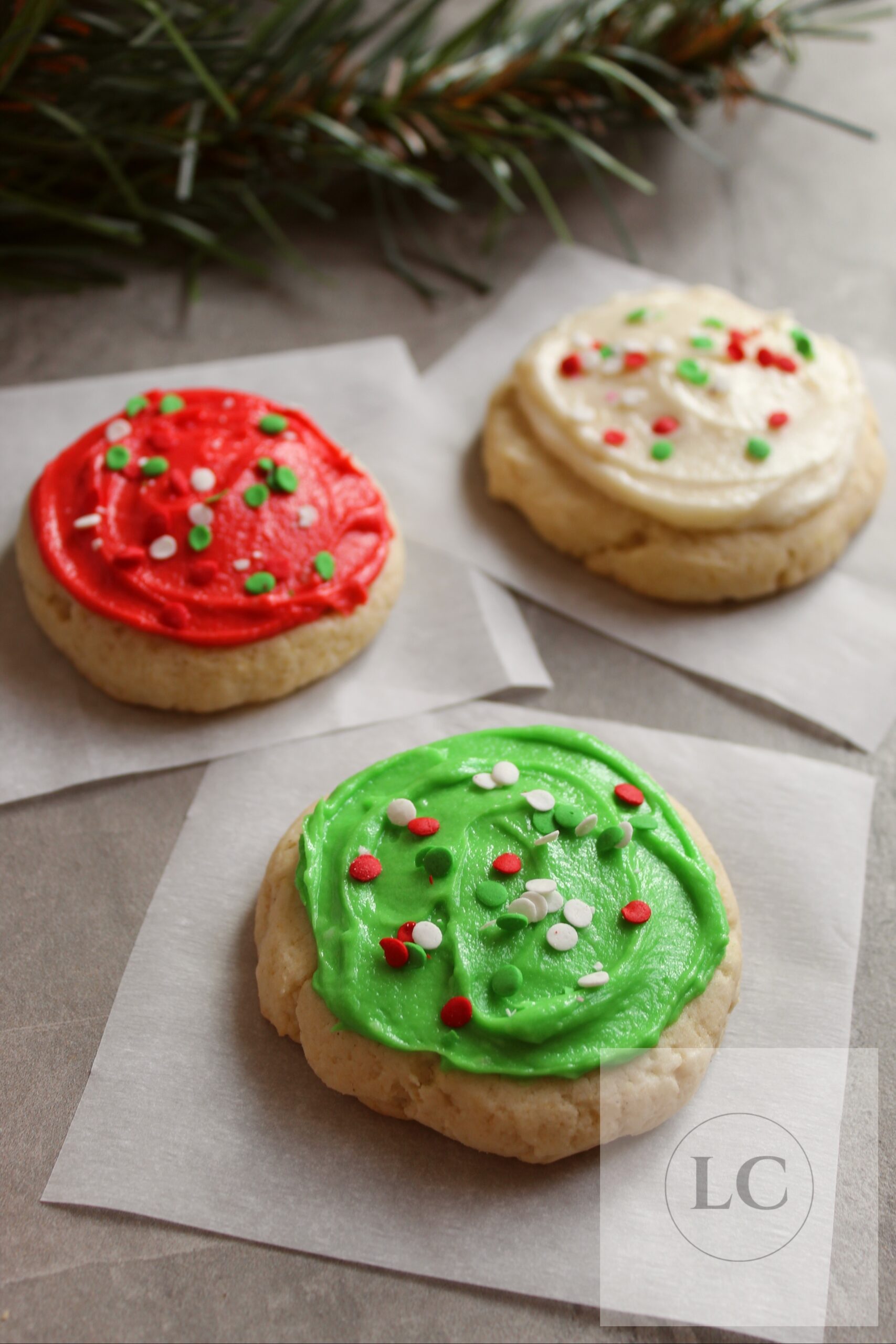 Christmas Lofthouse Style Frosted Sugar Cookies (Gluten Free) 2 - Image 6