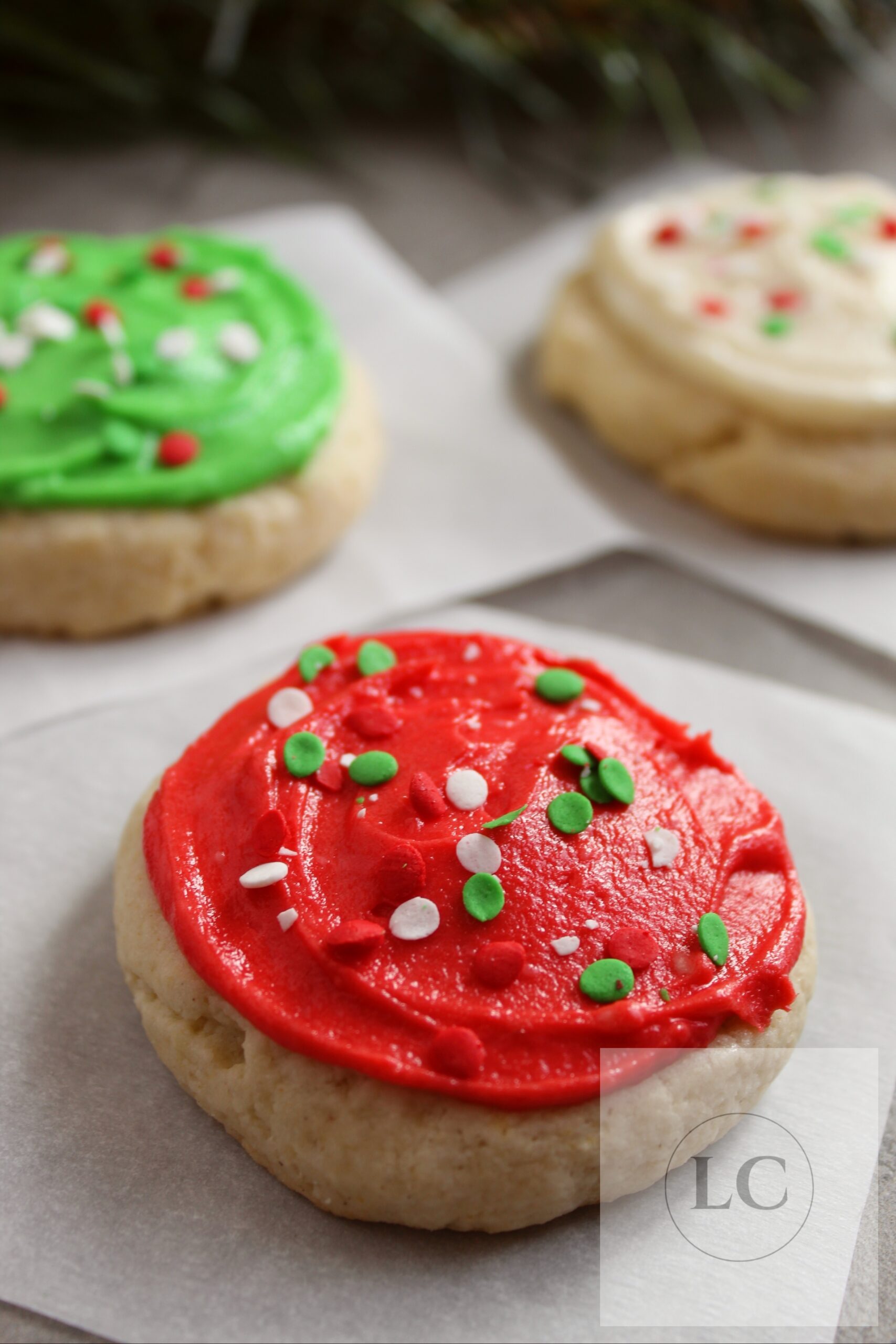 Christmas Lofthouse Style Frosted Sugar Cookies (Gluten Free) 2 - Image 5