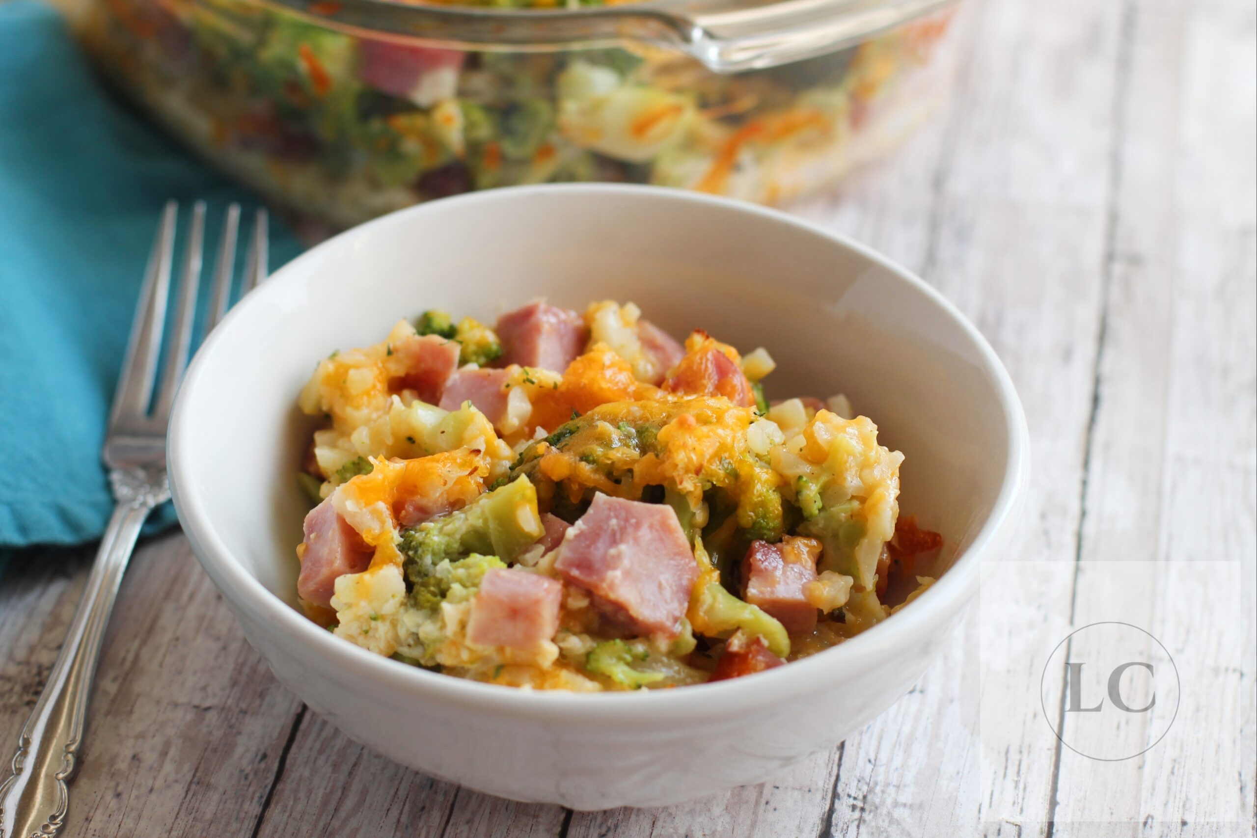 Low Carb Cheesy Ham and Broccoli Casserole 2 - Image 7