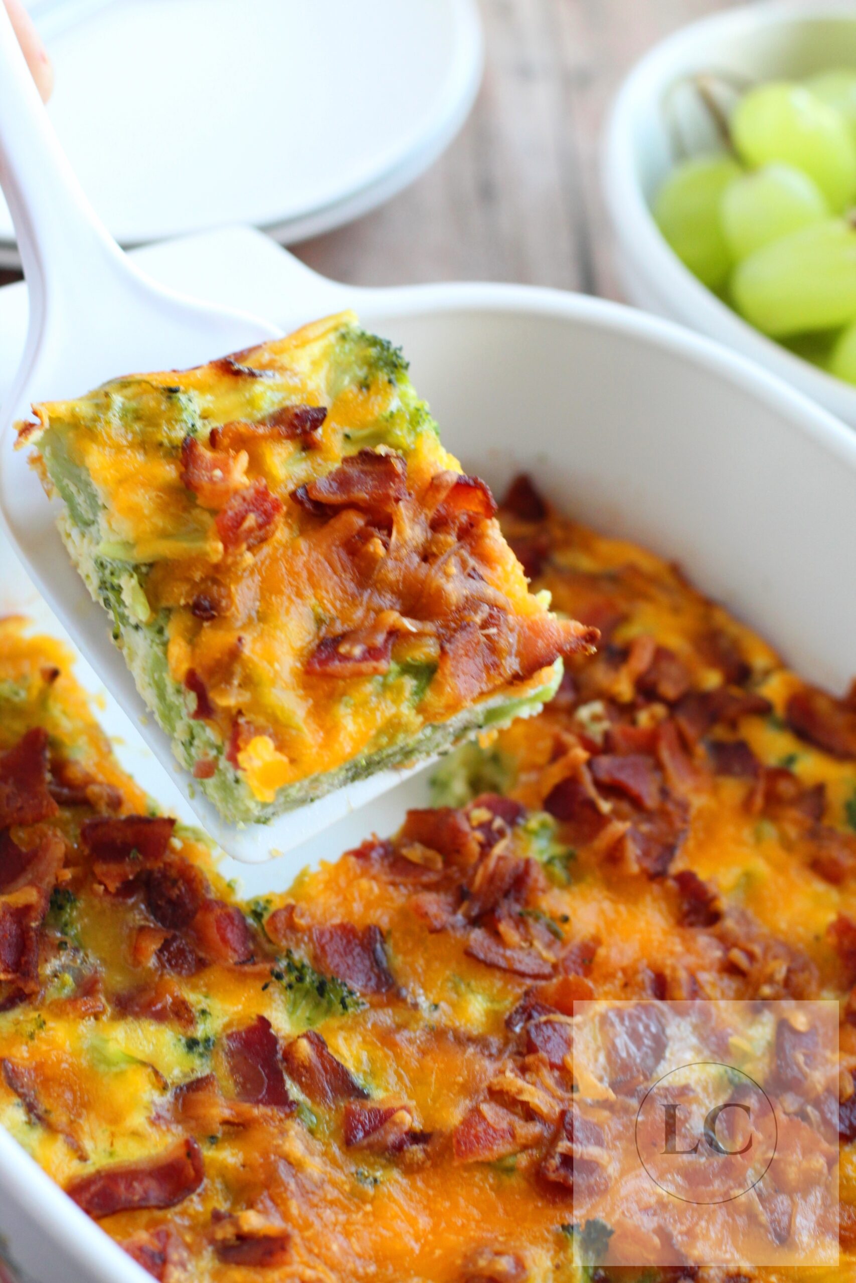 Keto Overnight Breakfast Casserole 4 - Image 4