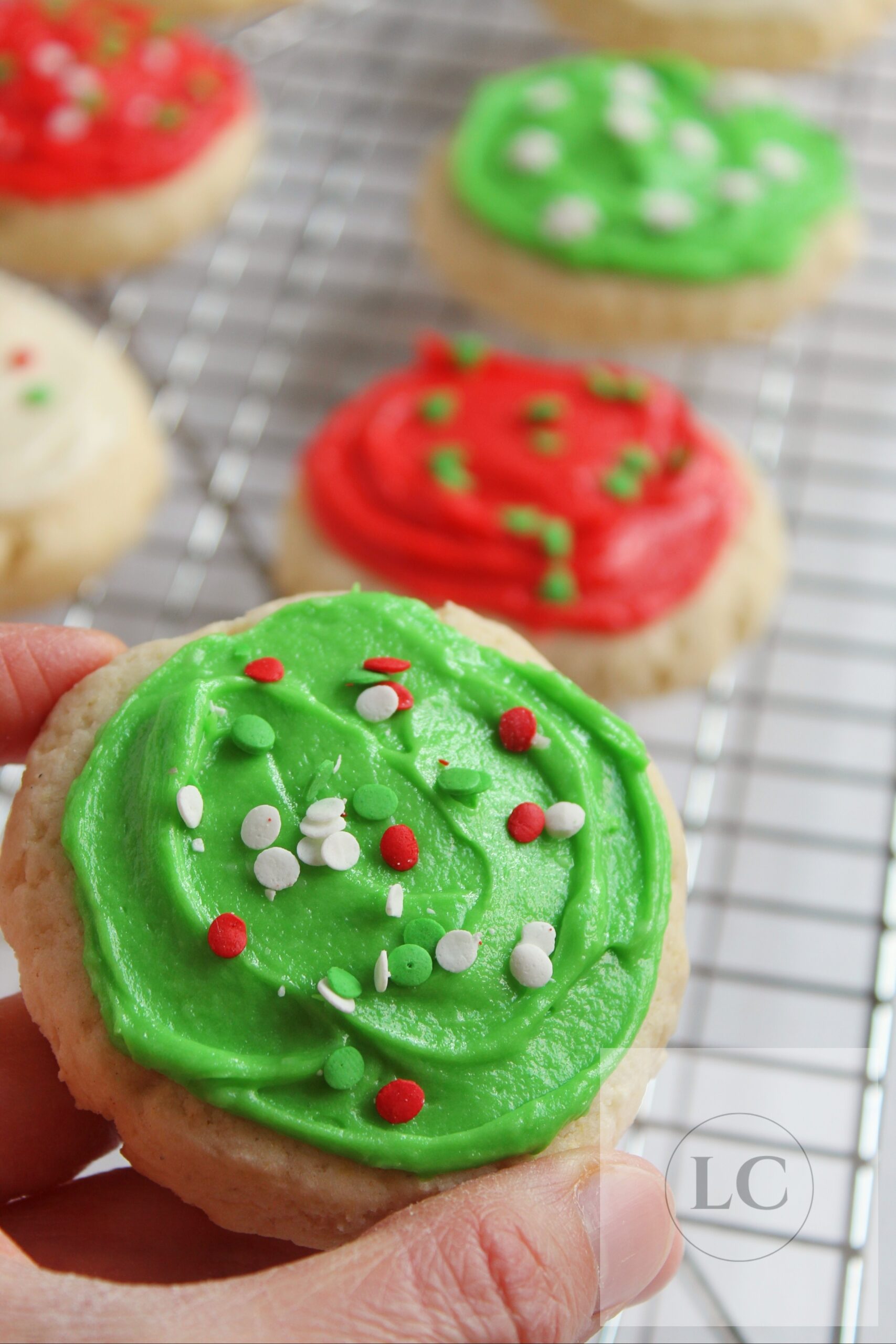 Christmas Lofthouse Style Frosted Sugar Cookies (Gluten Free) 5 - Image 5