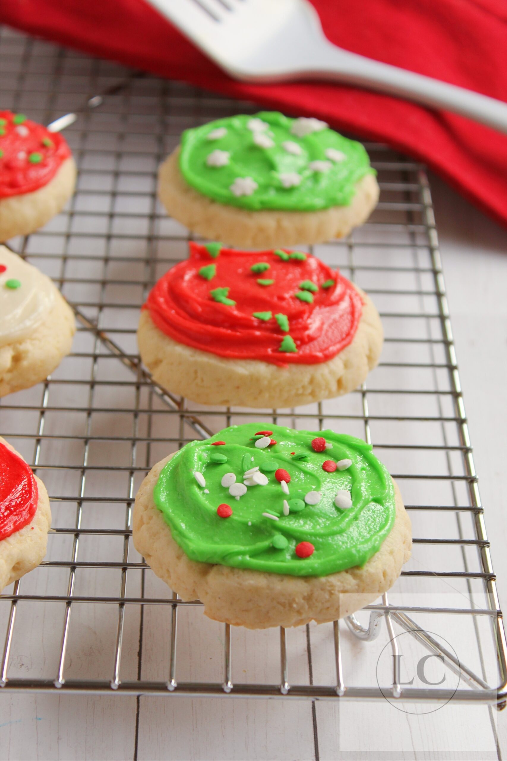 Christmas Lofthouse Style Frosted Sugar Cookies (Gluten Free) 5 - Image 4