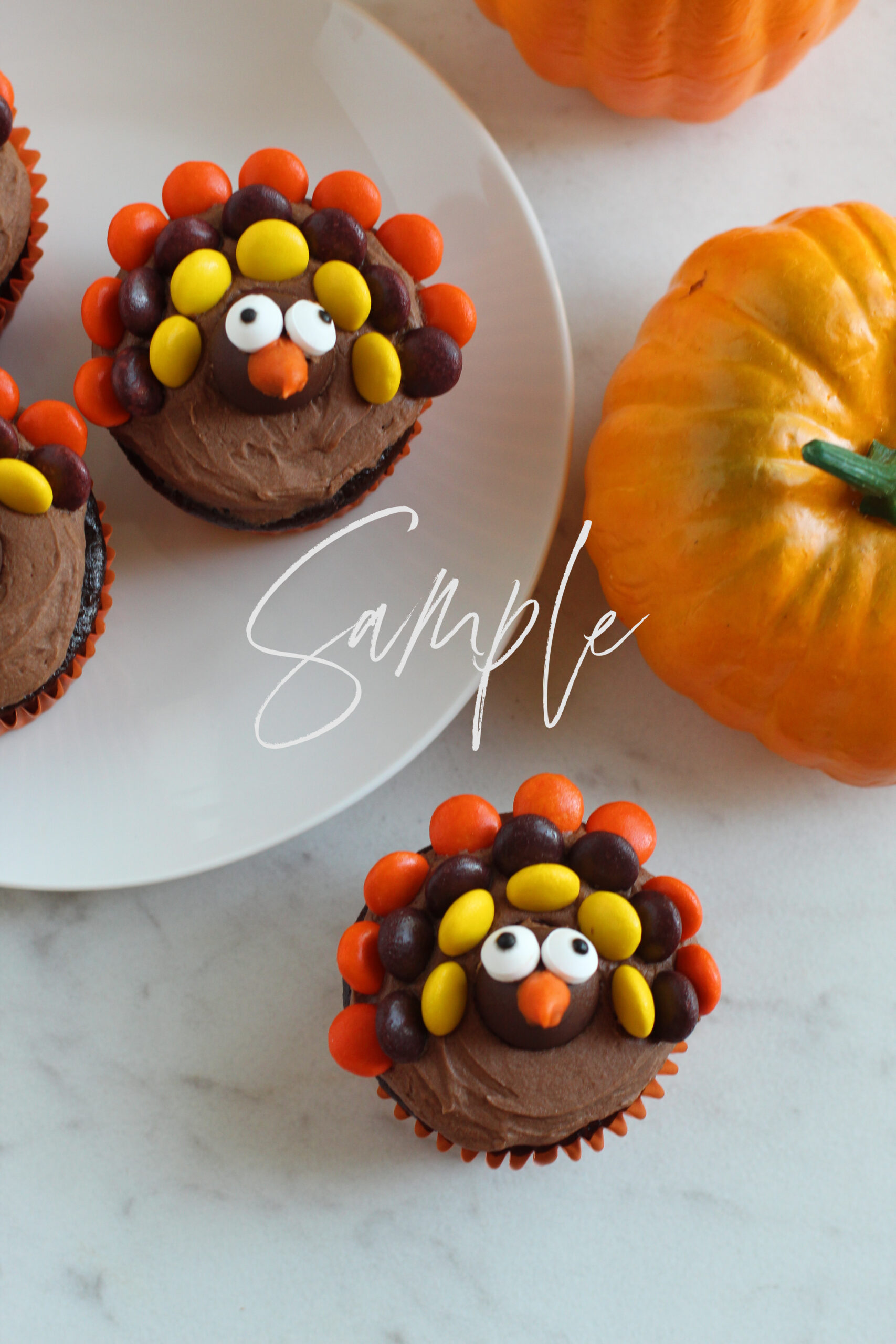 Thanksgiving Turkey Cupcakes 5